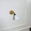 27,94 cm Håndlaget Messing Vegglampe Moderne Leselampe Hjem, Kontordekor