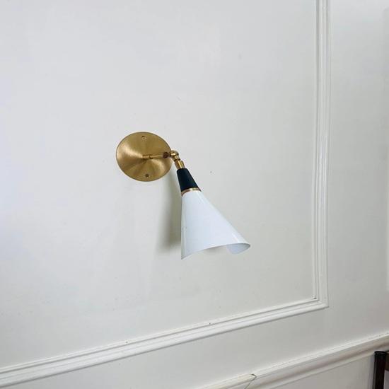 27,94 cm Håndlaget Messing Vegglampe Moderne Leselampe Hjem, Kontordekor