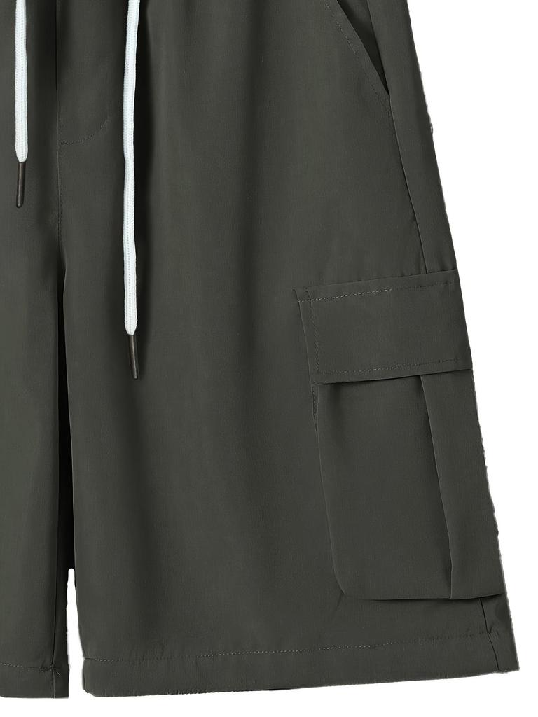 Summer Casual Sports Set - Short Sleeve & Shorts