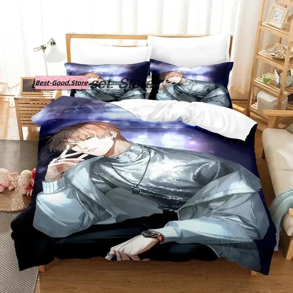 

Comforter Game Light And Night Stand Osborn Evan Sariel Jesse Charlie Bedding Set Print With Bed Soft Single Double Comforter (quilt)-EU Single(135*200cm)3pcs