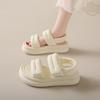 Dopamine sandals women's outer wear 2025 new summer platform Velcro sandals gentle wind casual beach sandals