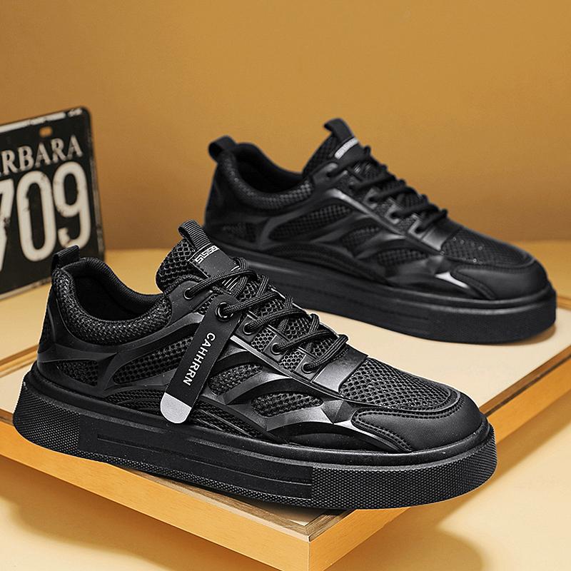 Men's shoes summer big mesh refreshing little white shoes mesh shoes versatile men's breathable sports shoes student board shoes men