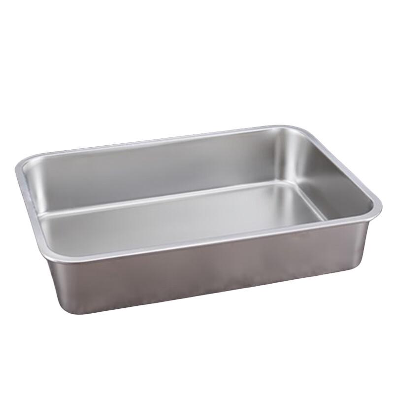 Gangyi Commercial Extra Thick Stainless Steel Rectangular Food Pan