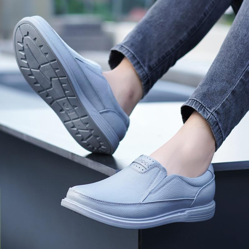 Fashion low-top water shoes men's kitchen non-slip rubber shoes soft sole comfortable wear versatile fishing shoes car wash shoes men