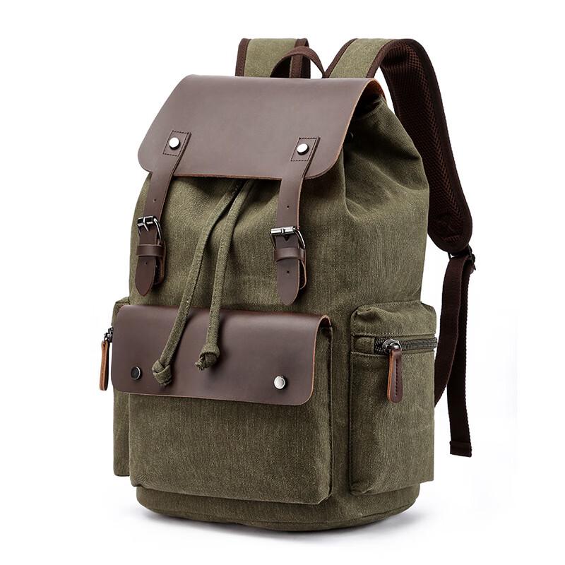 Unisex Canvas Laptop Backpack