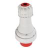 Industrial Socket CEE Aviation Connector IP67 Proof 5PIN 63A 220‑415V Red for Outdoor