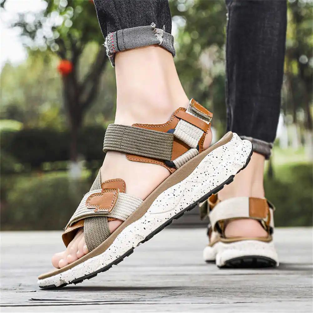 Number 37 Nonslip Man Sport Shoes Hawaiian Men's Slipper Sandals Large Size Sneakers Zapato China Unique Products Vip