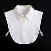 Formal False Collar Women Embroidery Faux Col Half Shirt Blouse Fake Collars Sweater Shirt Detachable Collars Accessories