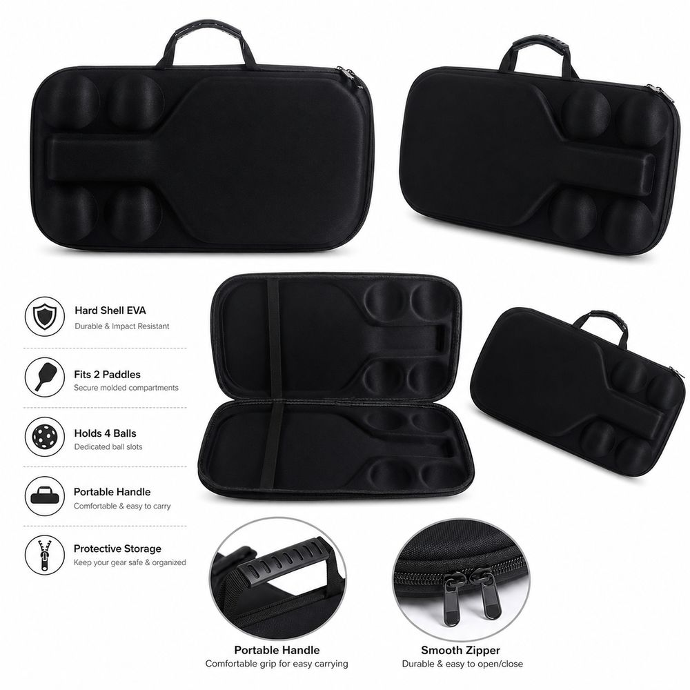Waterproof Pickleball Racket Storage Bag Pickleball Paddle Carrying Case Pickleball Supplies