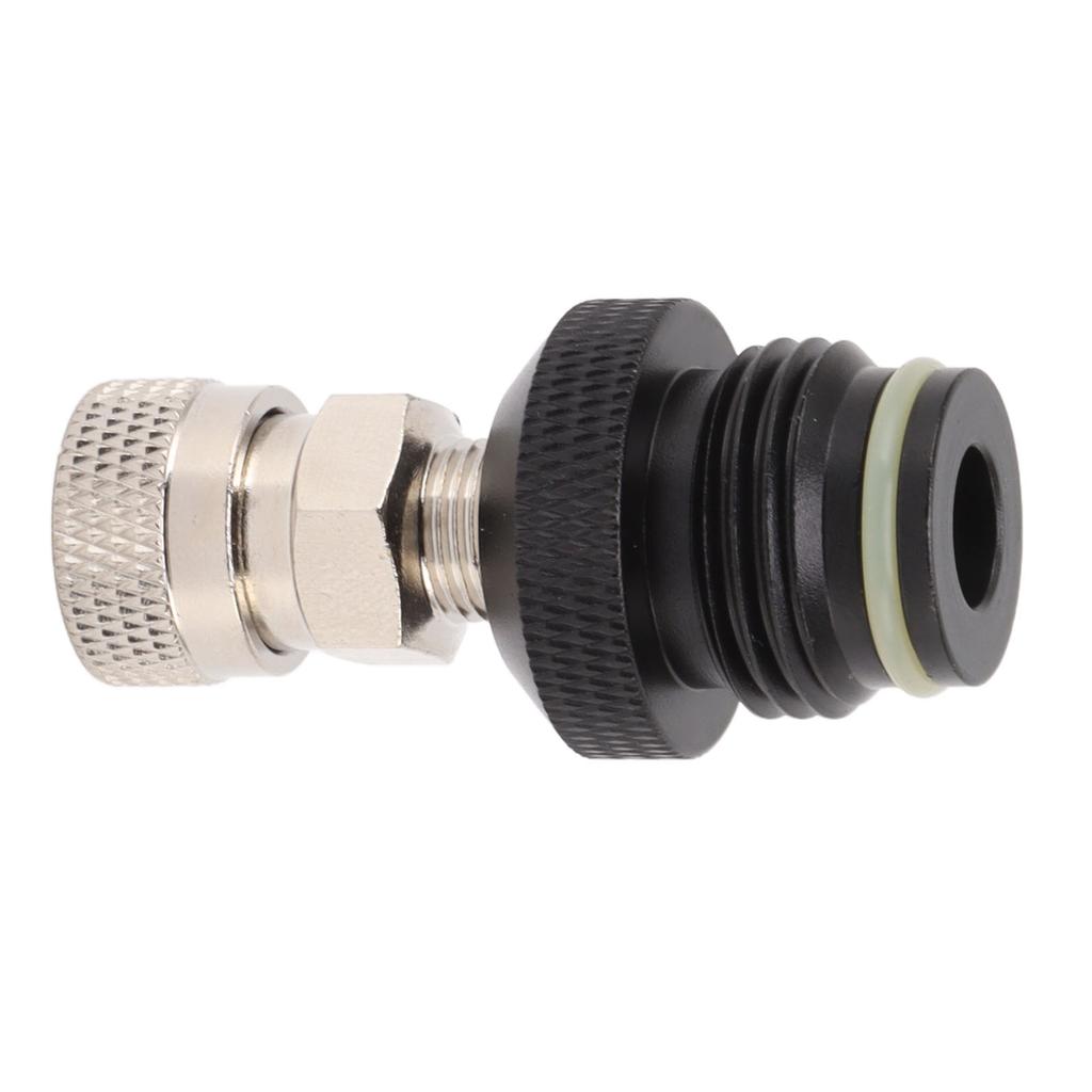 CO2 Tank Female Adapter Leakage Proof Stainless Steel Aluminum Alloy 8mm G1/2 14 Hose Quick Connect