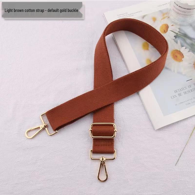 Crossbody Casual Solid Color Cotton Handbag with Adjustable Back Support Straps