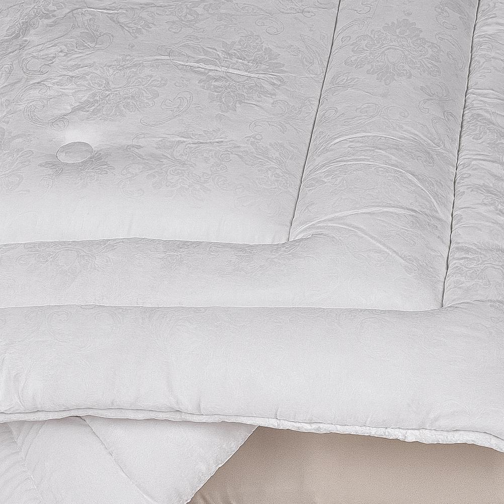 Polyester (Anti-Allergen) Duvet White №1519 100% cotton, 100% polyester filling. All Seasons.