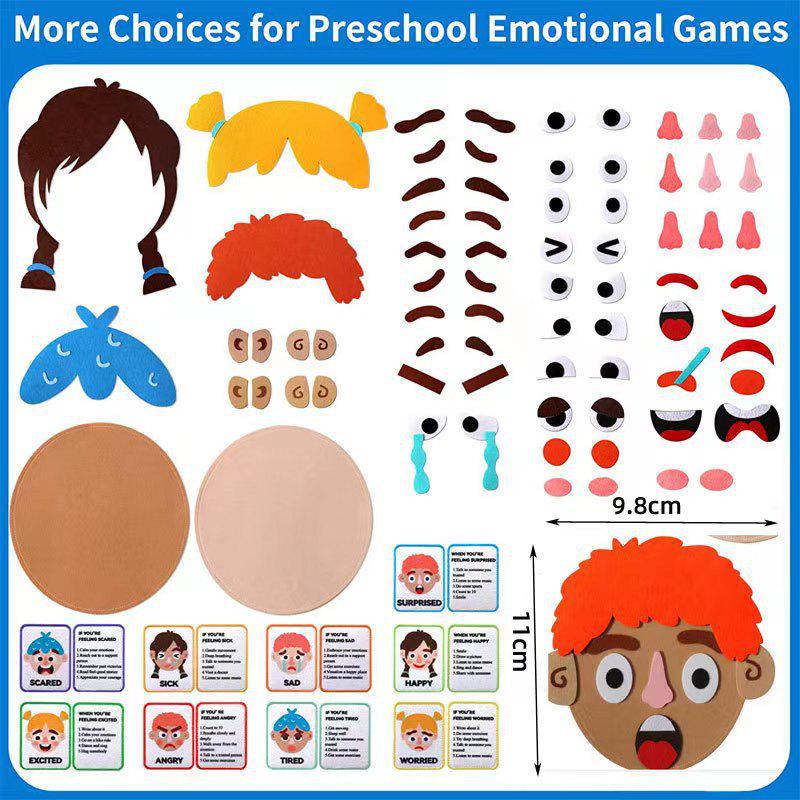 Kids' DIY Emotional Learning Storyboard Craft Kit