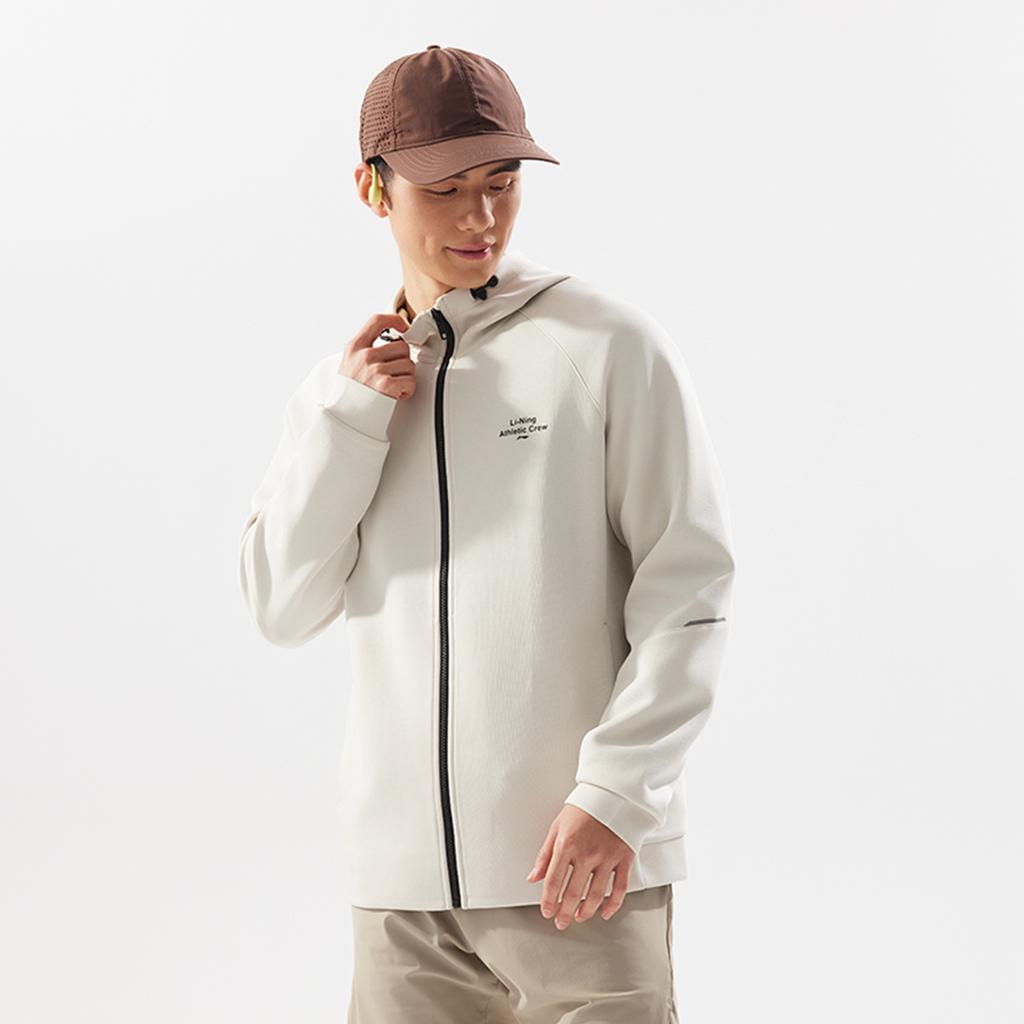 Li Ning Fitness Series Sweatshirt Men's Silver Birch Gray AWDV801-2