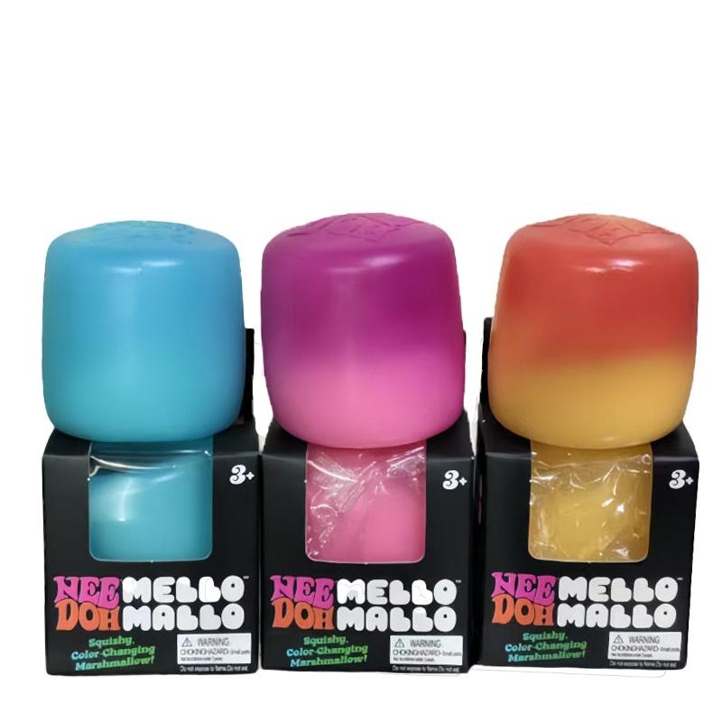Mello Mallo Needoh Cambia Colore UV al Sole Fidget Sollievo dallo Stress Morbido Morbido Ansia Spremere ADHD Anti Ansia Scrivania Giocattolo Sensoriale