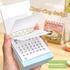 2027 Mini Desk Display Mini Calendar Annual Planner Coil Book Yearly Schedule Organizer To Do List Decoration Calendars