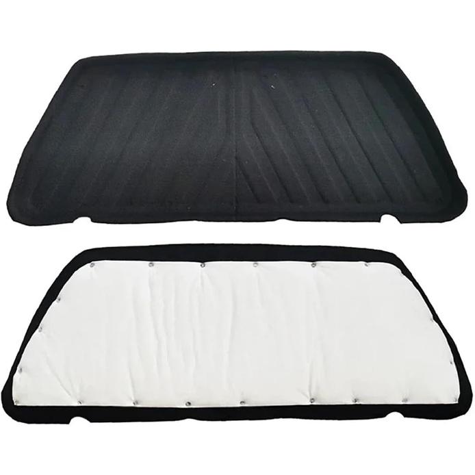 Front Engine Hood Insulation Cotton Pad Double-Layer Front Trunk Lid Mat Cover Soundproof,Compatible with Tesla Model Y