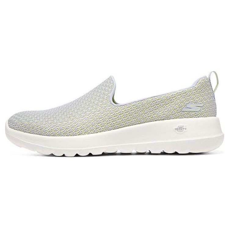 Skechers GO WALK Joy Women White Grey Low Top Walking Shoes 124199-LGYL 39