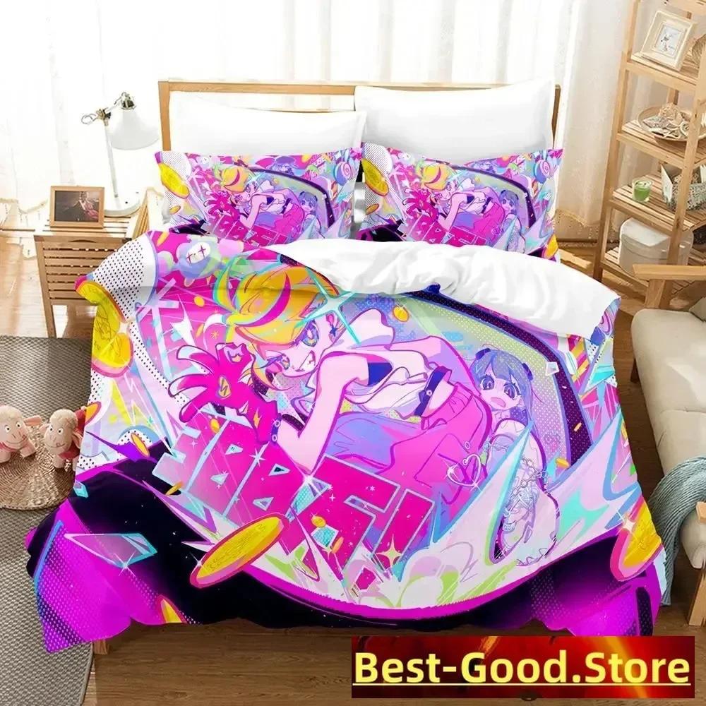 Muse Dash Bedding Set Single Twin Full Queen King Size Bed Set Adult Kid Bedroom Duvetcover Sets Anime parure de lit Bed