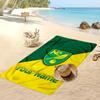 Norwich City Personalisiertes Bedrucktes Strandtuch Fußballlogo Unterstützung Benutzerdefinierter Name Text Absorbierendes Handtuch Für Sport Reisen Besonderes Geschenk