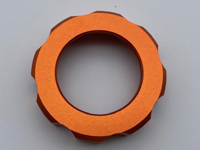 Hiace 200 Series Air Conditioning Dial Cover Tominaga Racing Factory (Orange)