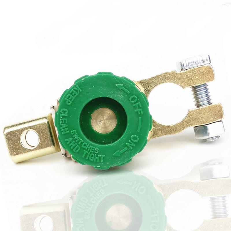 Professional Zinc Alloy Copper Battery Terminal Link Switch Quick Cut-off Disconnect Isolator Switch Auto Car Accessories