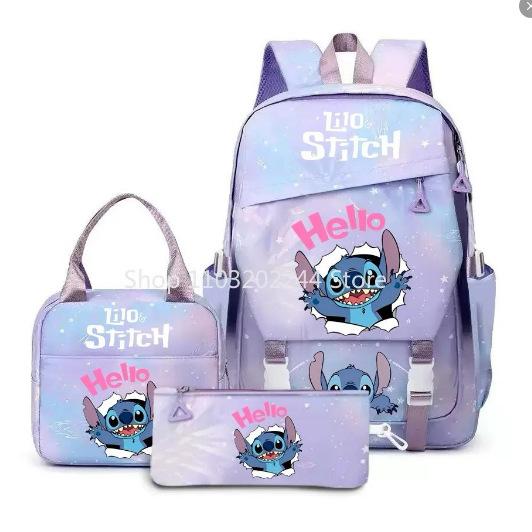 TS JYL laptop bag,Stitch Backpack Lightweight Large School Bag For Grade 1-6 Students