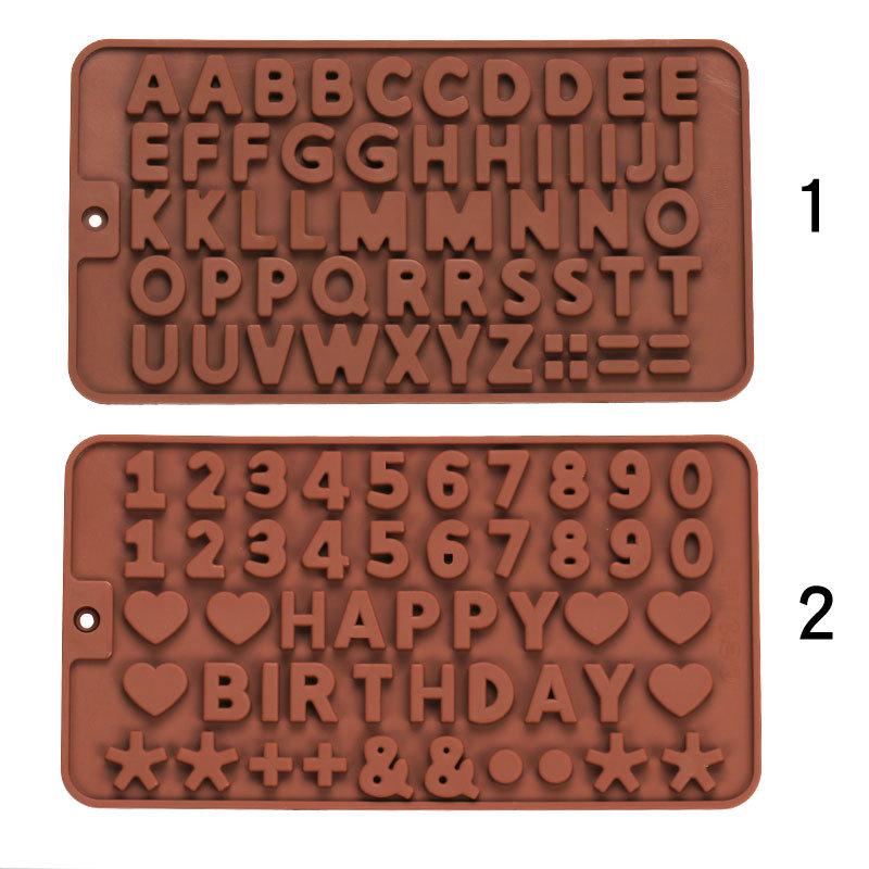 

DIY Alphanumeric Resin Mold for Phone Case & Cake Decoration 2#—Number