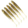 5pcs Artificial Fishing Bait Soft PVC Paddle Tail Shad Fish Lures Fish Tackle Accessory