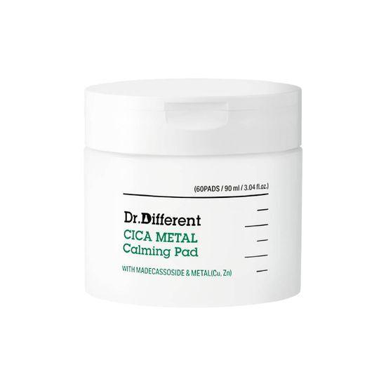 Quick-Soothing DR.DIFFERENT Cica Metal Calming Pads 90ml (60 sheets)