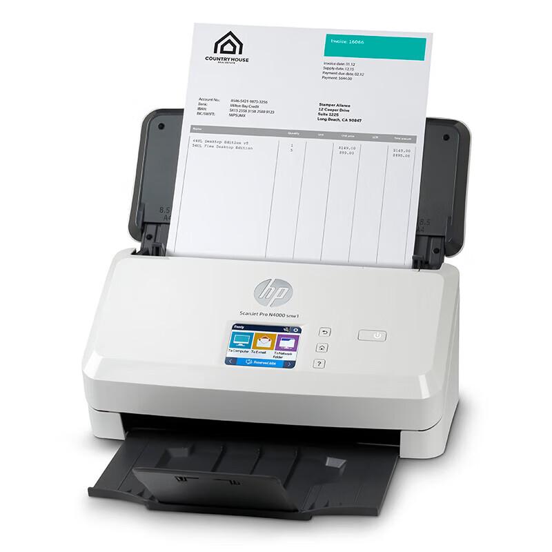 HP ScanJet Pro N4000 snw1 Wireless Document Scanner