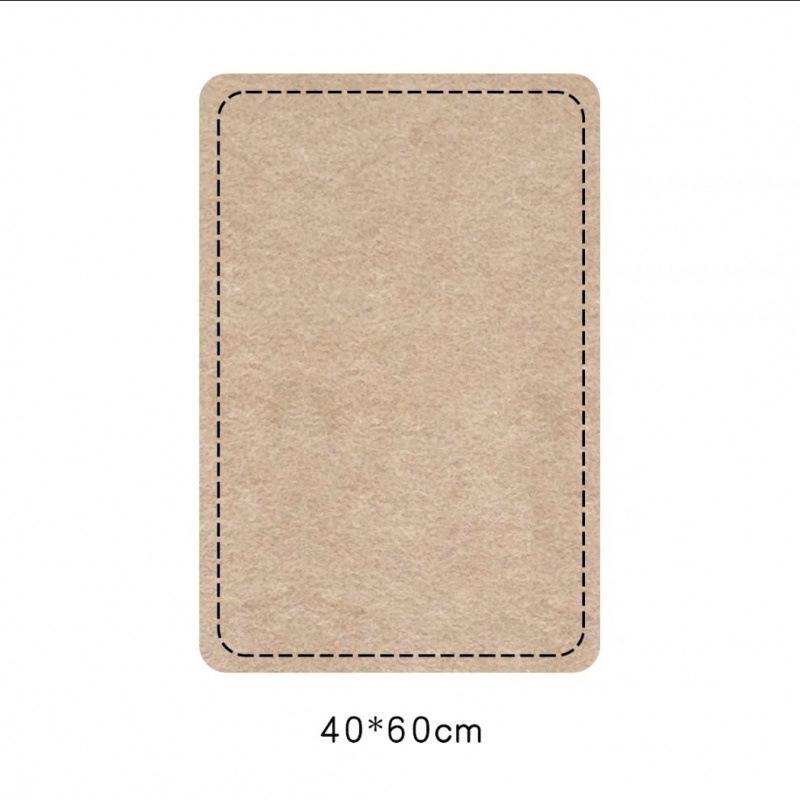 

Самоклеючий повстяний настінний стікер та коркова дошка для фотографій та повідомлень - Без свердління, Декоративна дошка для вітальні 40*18 cm (Includes pushpins, self-adhesive)