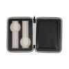 Slots Embedded Portable Travel Storage Bag For Watch/Daily Necessities Storage Box Leather Zipper Watch Box