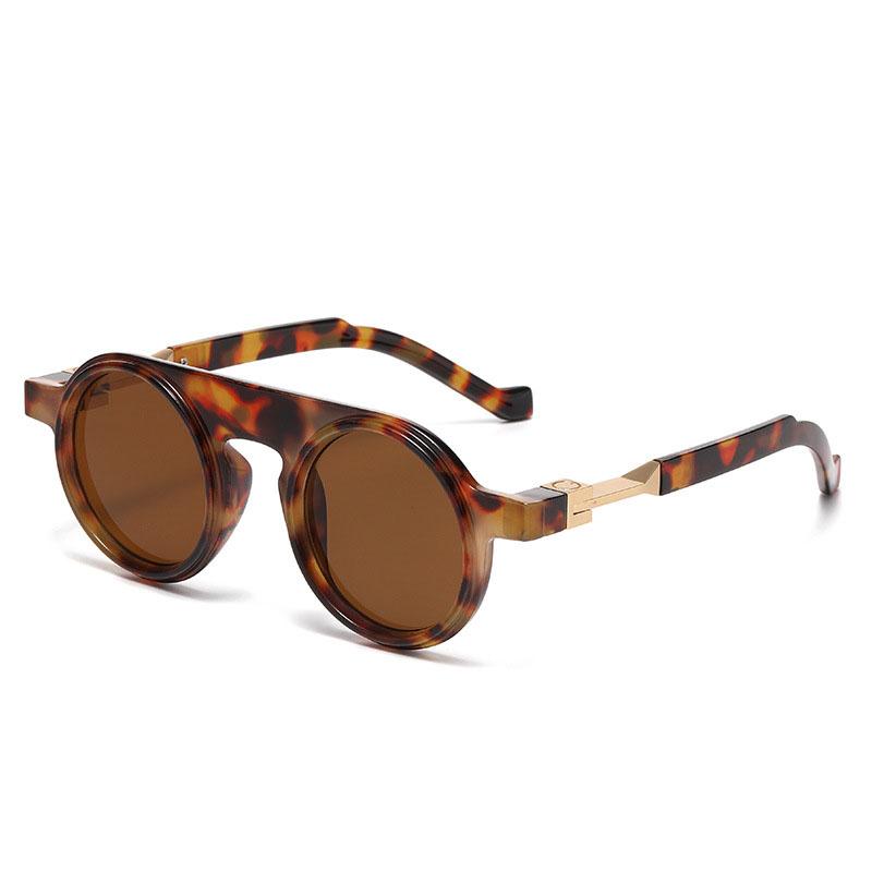 Vintage  Luxury Brand Designer Round Sunglasses Women For Men Shades Popular Steampunk Party Hip Hop High Quality Eyeglasses