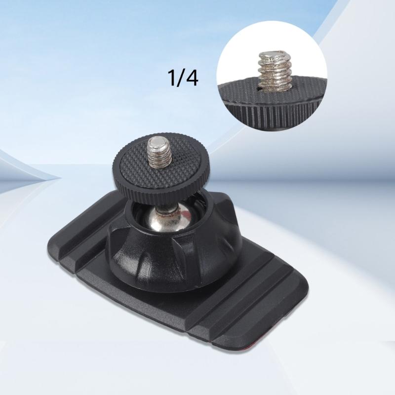 No Drill Screw Sticker Base For Smartphone Holder Camera Mounting Plastic Metal Adhesive 1/4inch Thread