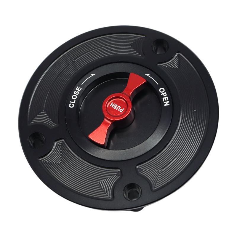 

SH-L6008 Suzuki Fuel Tank Cap - CNC Aluminum Alloy, Exquisite Craftsmanship, In Stock Motorcycle Accessory