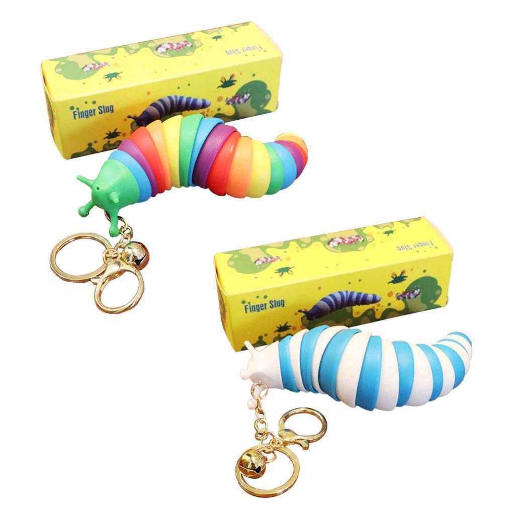 Stress Reliever Toy Fidget Toy Children Adult Slug Puzzle Peristalsis Funny Caterpillars Anti Stress Squishy Toy
