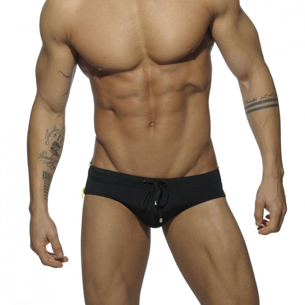 Pride Stripe Bikini Rainbow Herren-Slip, sexy Badeanzug für Männer, Surf-Badebekleidung, niedriger Bund