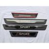 For Toyota Hilux Accessories Car Door Sill Cover Protector Guard Trim Strip