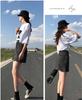 Women's High-Waist Mini Denim A-Line Skirt - Summer 2022 Hot Girl Style