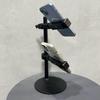 Dual Camera Live Broadcast Stand with Overhead Shooting for Universal Mirrors