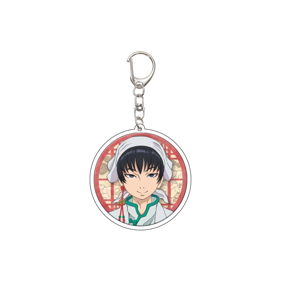 

55MM Anime Hozuki s Coolheadedness Keychain HOZUKI Key Chain Acrylic Model Plate Christmas Gifts 55mm