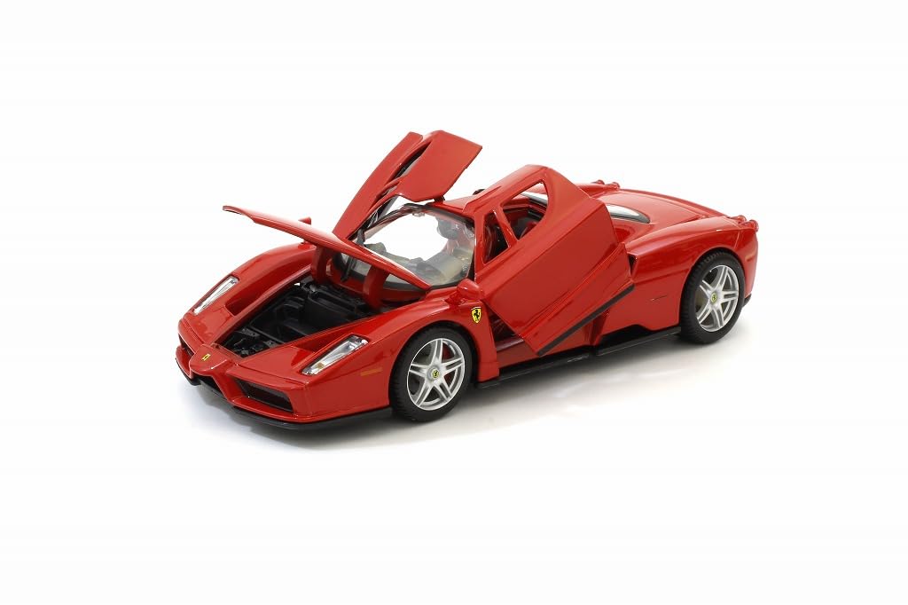 Bburago Scale Enzo Ferrari Finished Product 1/24 (Red) 18-26006R2