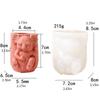 Flexible Silicone Koala Shape Flower Pot Mould To Create Unique Craft And Small Plant Containers