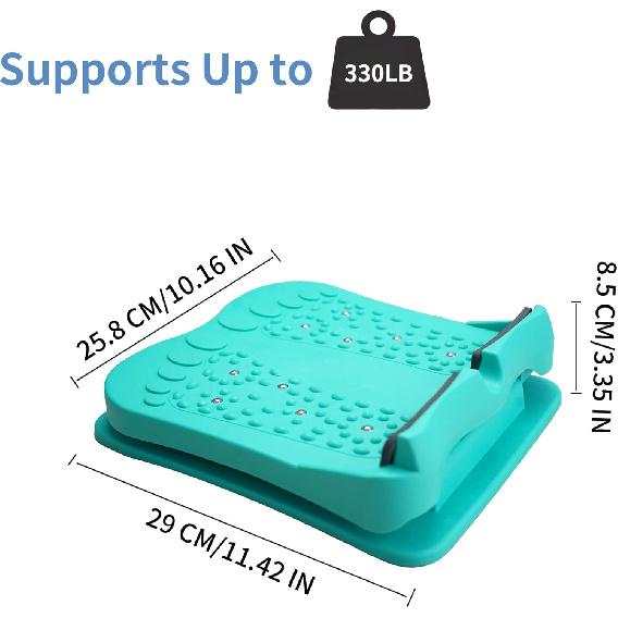 Slant Board,Calf Stretcher and Foot Incline Board with Massage Magnet,9 Levels Adjustable Stretch Board for Heel,Hamstring,Achilles,Leg