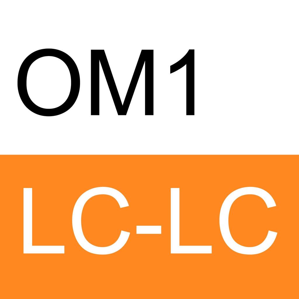 Uxcell Fiber Patch Multimode Duplex OM1 LSZH Fiber Optic Jumper for Network Transceivers and 3 1 Piece Cable, LC-LC Instruments, Orange, Meters,