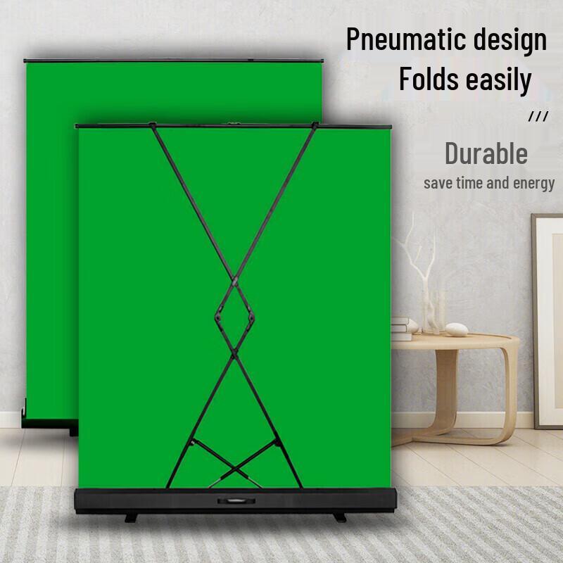 Portable Pull-Up Green Screen Backdrop