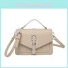 Minimalist Pu Crossbody Small Bag With Stitching Detail For City Outings