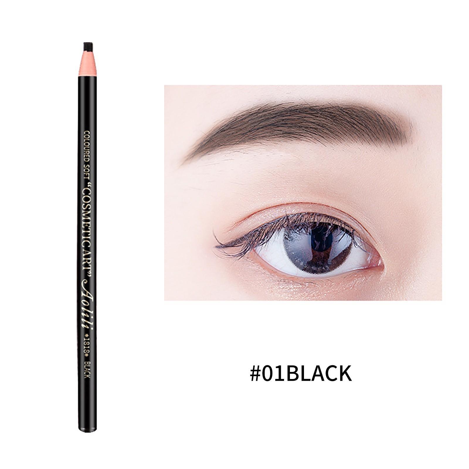 

Несмазывающийся водонепроницаемый карандаш для бровей Стерео разрывающий карандаш для бровей разноцветный