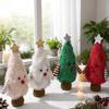 Handmade Christmas Tree Decoration Soft Christmas Tree Figurine Ornament  Christmas Atmosphere